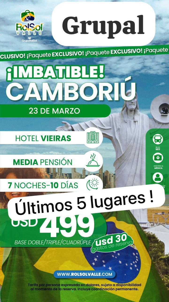 Imbatible Camboriú 23 de Marzo