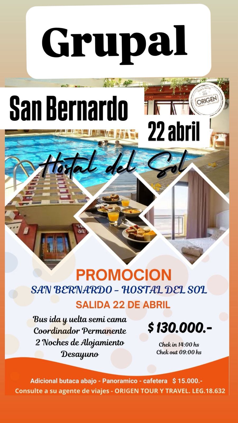 San Bernardo 22 de Abril